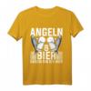 Bier Herrentag Geschenk für Angler - Angeln Motiv T-Shirt für Fischer, Männer & Frauen, perfekt für Weihnachten, Männertag & Geburtstag