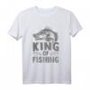 Ich Bin König Des Angelns T-Shirt – Lustiges Angel Geschenk für Fischer, Papa, Bruder, Opa & Freunde