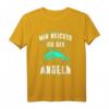 HapKoala T-Shirt für Angler - Mir reichts ich geh angeln Spruch, humorvolles Geschenk für Angelbegeisterte