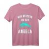 HapKoala T-Shirt für Angler - Mir reichts ich geh angeln Spruch, humorvolles Geschenk für Angelbegeisterte
