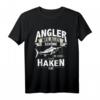 Angler weil alles schöne im Leben einen Haken hat T-Shirt – Perfektes Geschenk für Fischer, Angler und Fischen-Liebhaber