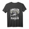 Angler weil alles schöne im Leben einen Haken hat T-Shirt – Perfektes Geschenk für Fischer, Angler und Fischen-Liebhaber