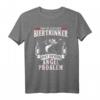 Lustiges Biertrinker Angler Spruch T-Shirt – Perfekt für Angler, Bierliebhaber & Geschenke zum Vatertag, Weihnachten & Geburtstag