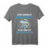 Lustiges Angler T-Shirt - Zum Angeln geboren, zur Arbeit gezwungen - Perfektes Geschenk für Papa, Ehemann, Bruder & Onkel zum Vatertag