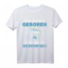 Lustiges Angler T-Shirt - Zum Angeln geboren, zur Arbeit gezwungen - Perfektes Geschenk für Papa, Ehemann, Bruder & Onkel zum Vatertag