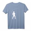 Angler mit Angelrute T-Shirt – Klassisch geschnittenes Fischer-Shirt für Wasserliebhaber & Hobbyangler