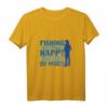 Lustiges Angler T-Shirt mit Fischer Spruch - Perfektes Geschenk für Männer, Väter und Angler zum Vatertag, Geburtstag & Weihnachten