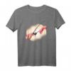 Fischen Shirt - Fischer Angeln Hobby Outdoor T-Shirt mit Michelangelo Design, Perfektes Geschenk für Angler, Fischer & Hobbyangler