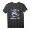 Angler über 60 Langarmshirt – Lustiges Geschenk für Angler, Fischer & Angelbegeisterte zu Geburtstag, Muttertag, Vatertag & Weihnachten