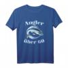 Angler über 60 Langarmshirt – Lustiges Geschenk für Angler, Fischer & Angelbegeisterte zu Geburtstag, Muttertag, Vatertag & Weihnachten