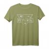 Petri Heil Angeln Angler Fischer Angelrute Köder Outfit T-Shirt – Perfektes Geschenk für Angler, Fischer & Fischfreunde beim Angeln am See, Fluss, Meer oder auf dem Boot