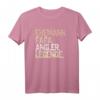 Herren Ehemann Papa Angler Legende Vatertag Angelrute Fischen T-Shirt – Vintage Design für Angler & Fischliebhaber, Perfekt für Vatertag & Geburtstag
