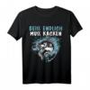 Lustiges Angelgeschenk: 'Biss endlich ich muss kacken' T-Shirt für Angler - Perfekt für Angeltage, Weihnachten & Angelprüfung