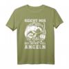 Reicht mir die Rute - Lustiges Angel T-Shirt für Männer und Frauen als Geschenk für Fischer, Hobby- und Sportfischer