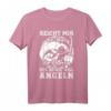 Reicht mir die Rute - Lustiges Angel T-Shirt für Männer und Frauen als Geschenk für Fischer, Hobby- und Sportfischer