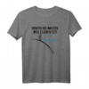 Deutsch Grammatik Shirt - Genitiv ins Wasser weil es Dativ ist | Lustiges T-Shirt für Schüler, Lehrer & Deutschfans