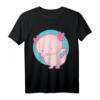 Axolotl Dabbing Dabolotl Lustiges Aquarium Geschenk T-Shirt - Perfekt für Axolotl-Fans, Wasserwechsel & Tierliebhaber