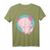 Axolotl Dabbing Dabolotl Lustiges Aquarium Geschenk T-Shirt - Perfekt für Axolotl-Fans, Wasserwechsel & Tierliebhaber