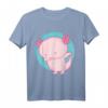 Axolotl Dabbing Dabolotl Lustiges Aquarium Geschenk T-Shirt - Perfekt für Axolotl-Fans, Wasserwechsel & Tierliebhaber