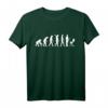Evolution Grillen T-Shirt – Für BBQ- und Fleischliebhaber, klassisch geschnitten, doppelt genähter Saum