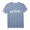 Evolution Grillen T-Shirt – Für BBQ- und Fleischliebhaber, klassisch geschnitten, doppelt genähter Saum