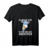 Damen Argentinische Flagge T-Shirt mit V-Ausschnitt - Perfektes Geschenk für Argentinien Fans, Urlaub & Stolz auf Argentinien