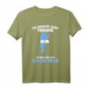 Ich brauche keine Therapie - Ich muss nur nach Argentinien T-Shirt mit Flagge, ideales Urlaubs- und Reisegeschenk