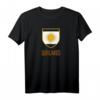 Quilmes Argentinien T-Shirt – Designserie mit argentinischen Städten und Sol de Mayo Abzeichen in Hellblau