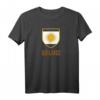 Quilmes Argentinien T-Shirt – Designserie mit argentinischen Städten und Sol de Mayo Abzeichen in Hellblau
