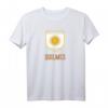 Quilmes Argentinien T-Shirt – Designserie mit argentinischen Städten und Sol de Mayo Abzeichen in Hellblau