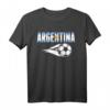Argentinien Fußballfans Trikot mit Flagge – Sommer-Sport-Outfit für stolze argentinische Fußballliebhaber und Fans