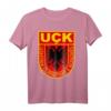 Uqk Armee Geschenk für eine stolze Albanische Kosovo Albanien T-Shirt – Patriotisches T-Shirt für Albaner und Kosovafans
