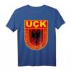 Uqk Armee Geschenk für eine stolze Albanische Kosovo Albanien T-Shirt – Patriotisches T-Shirt für Albaner und Kosovafans