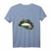 Camouflage Lippen T-Shirt mit Kussmund - Lustiges Army Tarnmuster für Soldaten, Make-up Artists & Militärfans