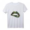 Camouflage Lippen T-Shirt mit Kussmund - Lustiges Army Tarnmuster für Soldaten, Make-up Artists & Militärfans