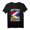 Artsakh Strong Defend Artsakh Armenien Flagge Protest Faust T-Shirt – Unterstützung für Artsakh & Armenien