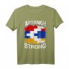 Artsakh Strong Defend Artsakh Armenien Flagge Protest Faust T-Shirt – Unterstützung für Artsakh & Armenien