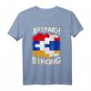 Artsakh Strong Defend Artsakh Armenien Flagge Protest Faust T-Shirt – Unterstützung für Artsakh & Armenien