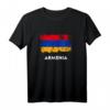 Armenien Flagge T-Shirt mit Typografie - Perfekt für armenische Fans, Partys & Sportveranstaltungen