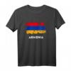 Armenien Flagge T-Shirt mit Typografie - Perfekt für armenische Fans, Partys & Sportveranstaltungen