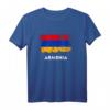 Armenien Flagge T-Shirt mit Typografie - Perfekt für armenische Fans, Partys & Sportveranstaltungen