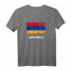 Armenien Flagge T-Shirt mit Typografie - Perfekt für armenische Fans, Partys & Sportveranstaltungen