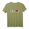 Italien und Armenien Fahnen T-Shirt – Zeichen der Toleranz, Integration und doppelte Staatsbürgerschaft als Geschenk zum Flaggen Tag