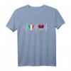 Italien und Armenien Fahnen T-Shirt – Zeichen der Toleranz, Integration und doppelte Staatsbürgerschaft als Geschenk zum Flaggen Tag