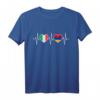 Italien und Armenien Fahnen T-Shirt – Zeichen der Toleranz, Integration und doppelte Staatsbürgerschaft als Geschenk zum Flaggen Tag
