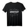 Arnstadt - New York - Berlin - Meine Hauptstadt T-Shirt – Stolz auf die Heimat, Dorf- und Landliebe feiern