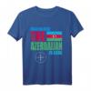 Aserbaidschan Flagge T-Shirt - Stolz zeigen für Herren, Damen & Kinder, ideal für nationale Feierlichkeiten und patriotische Geschenke