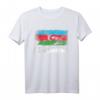 Aserbaidschan Flagge T-Shirt | Patriotisches Vintage Grunge Tee Geschenk für Reisen, Veranstaltungen & Nationalstolz