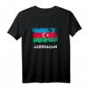Azerbaijan Flagge T-Shirt - Stolz auf Aserbaidschan für Partys, Sportevents und kulturelle Anlässe