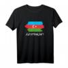 Aserbaidschanische Flagge T-Shirt – Perfektes Geschenk für Aserbaidschan-Wurzeln, patriotische Kleidung & Nationalsymbol